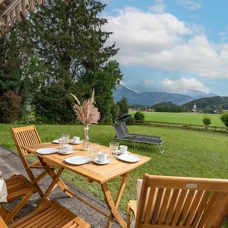 Panoramagarten Mit Einem Traum Blick Oberaudorf