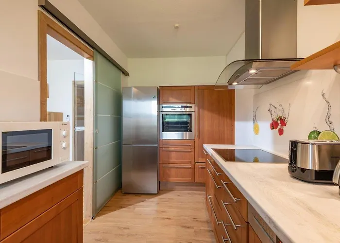 Apartment Panoramagarten Mit Einem Traum Blick