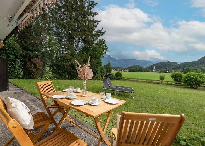 Panoramagarten Mit Einem Traum Blick Oberaudorf